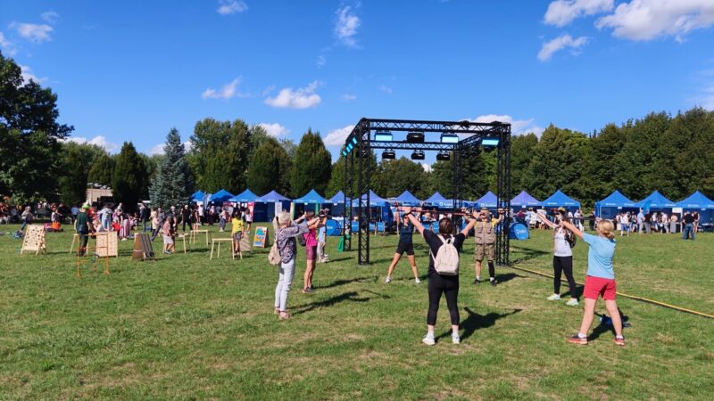 Zajęcia sportowe na świeżym powietrzu