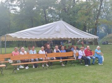 Widownia podczas pikniku
